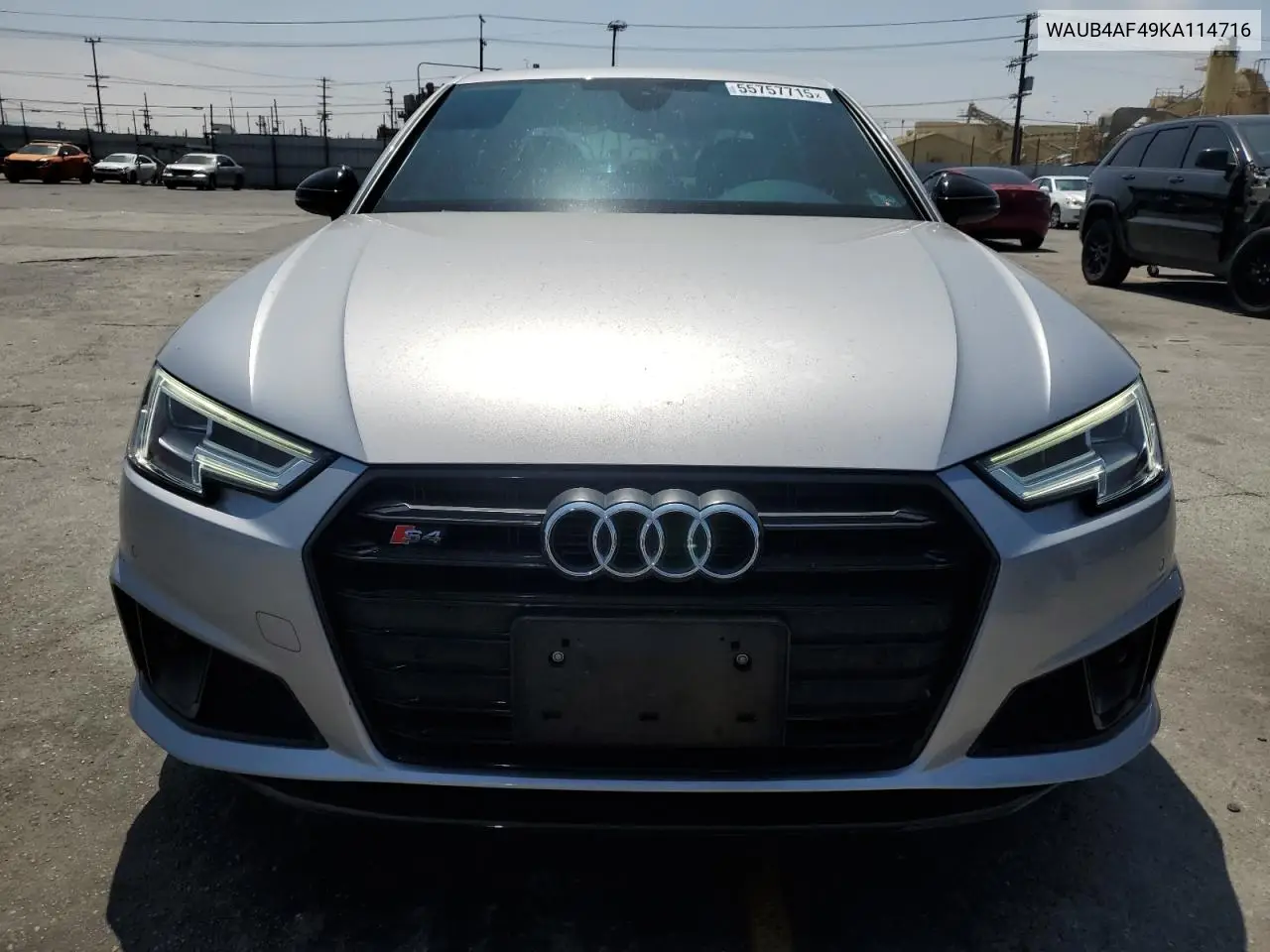2019 Audi S4 Premium Plus VIN: WAUB4AF49KA114716 Lot: 55757715
