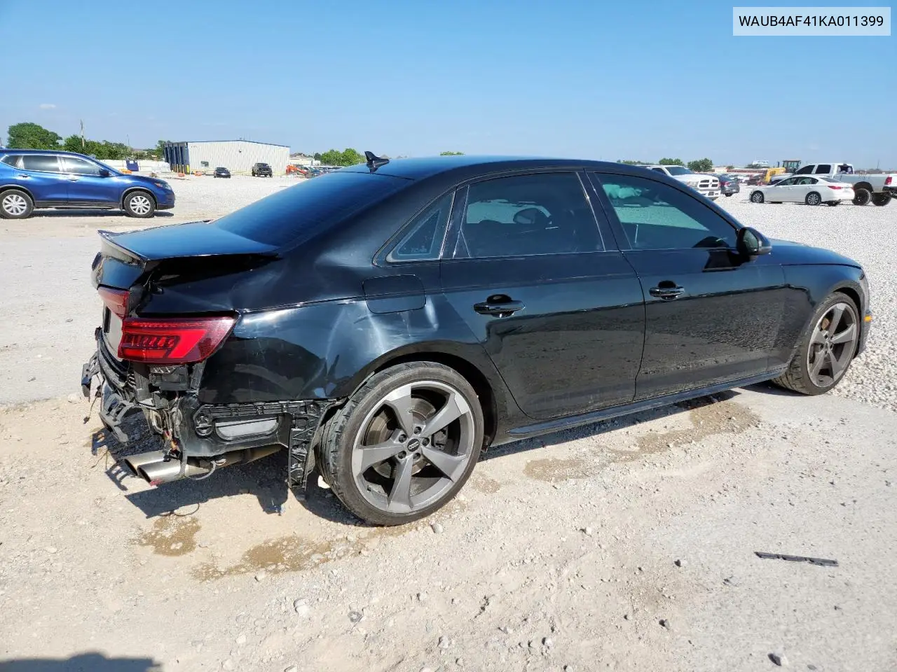 2019 Audi S4 Premium Plus VIN: WAUB4AF41KA011399 Lot: 57596145