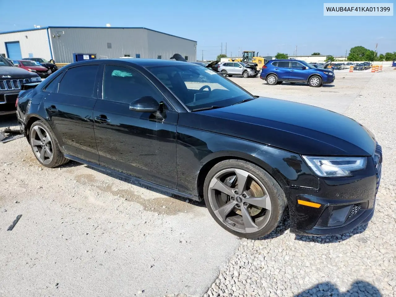 2019 Audi S4 Premium Plus VIN: WAUB4AF41KA011399 Lot: 57596145