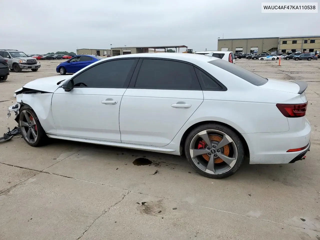 2019 Audi S4 Prestige VIN: WAUC4AF47KA110538 Lot: 59810365