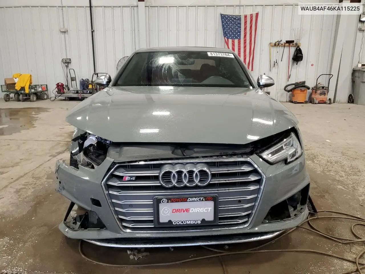 2019 Audi S4 Premium Plus VIN: WAUB4AF46KA115225 Lot: 81373784