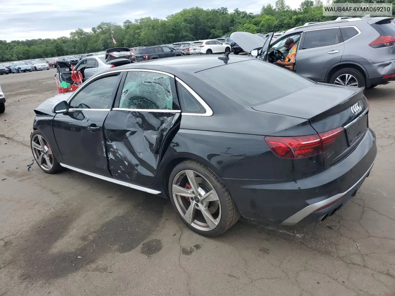 2021 Audi S4 Premium Plus VIN: WAUB4AF4XMA069210 Lot: 62365895
