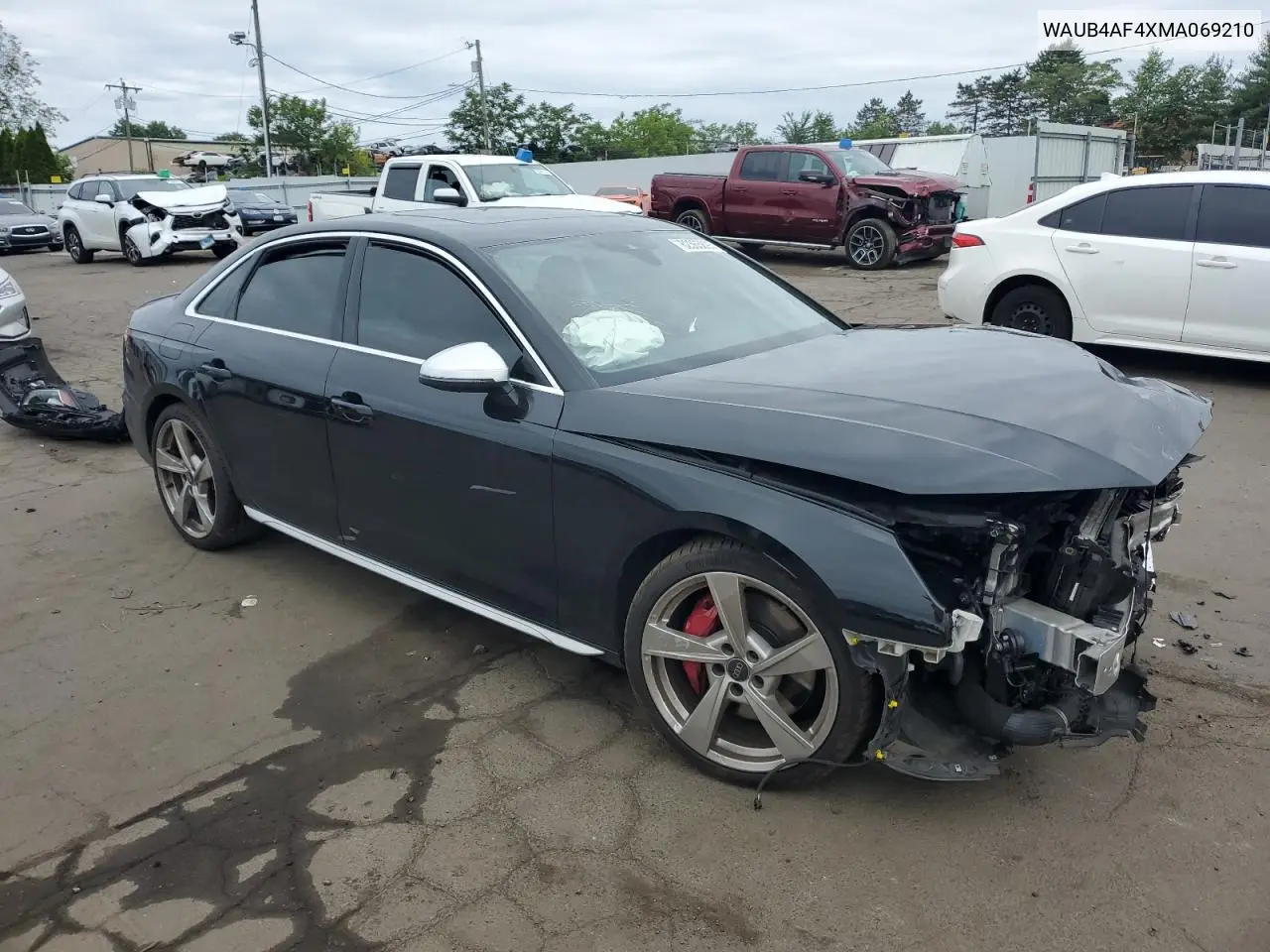 2021 Audi S4 Premium Plus VIN: WAUB4AF4XMA069210 Lot: 62365895