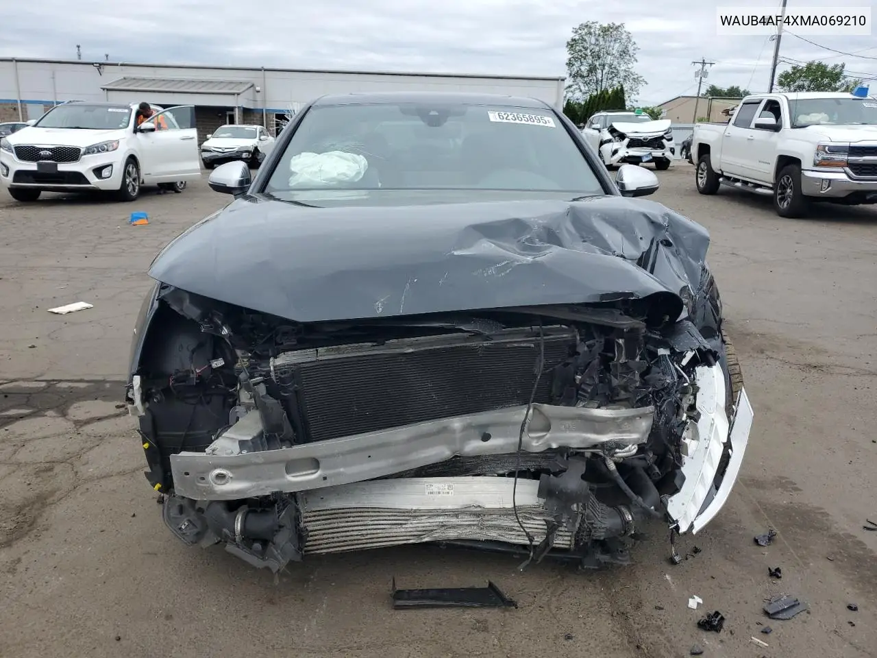 2021 Audi S4 Premium Plus VIN: WAUB4AF4XMA069210 Lot: 62365895