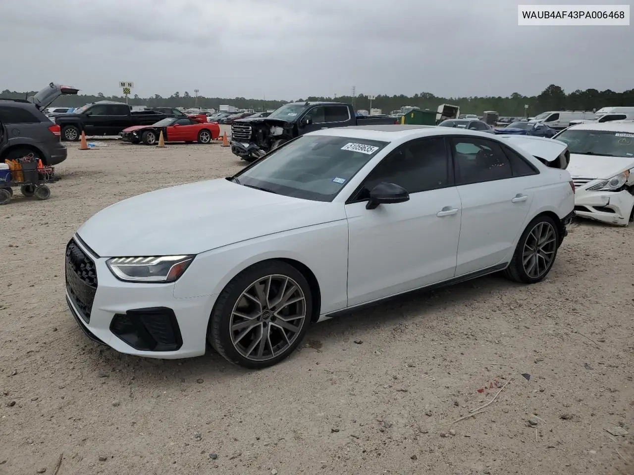 2023 Audi S4 Premium Plus VIN: WAUB4AF43PA006468 Lot: 51059635