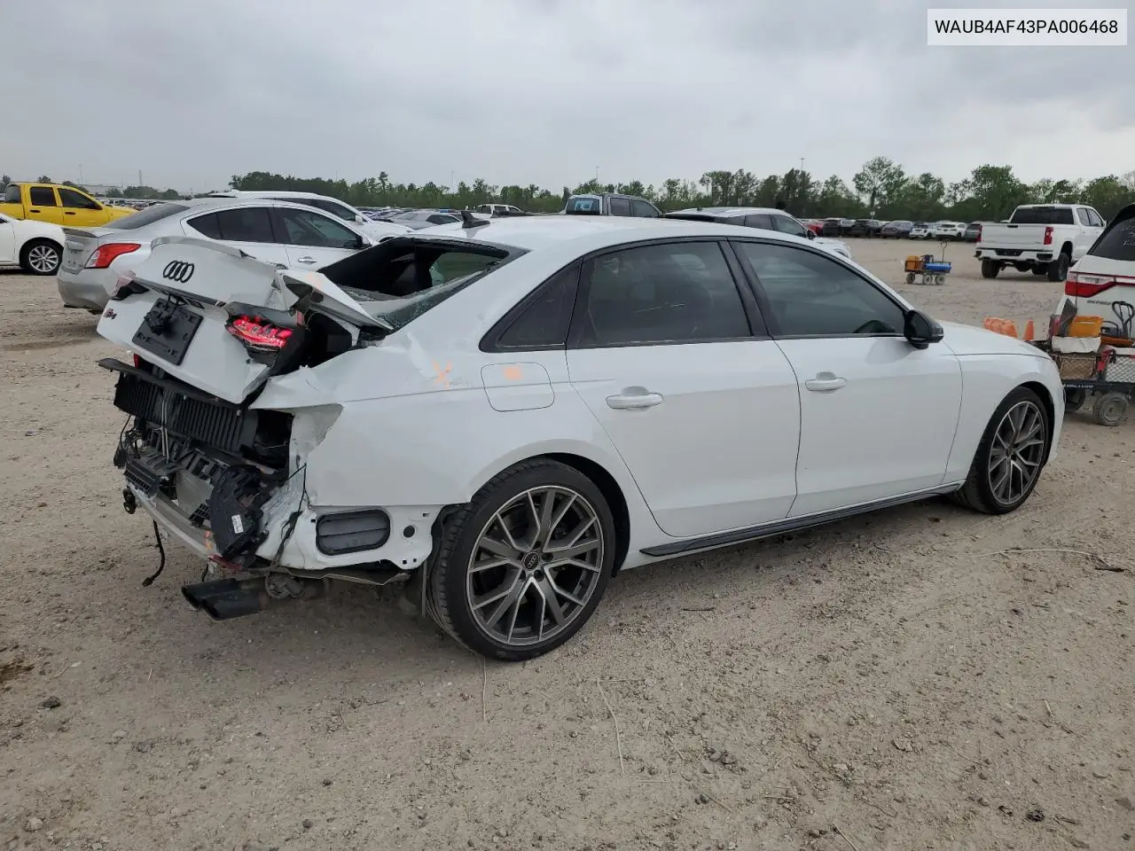 2023 Audi S4 Premium Plus VIN: WAUB4AF43PA006468 Lot: 51059635
