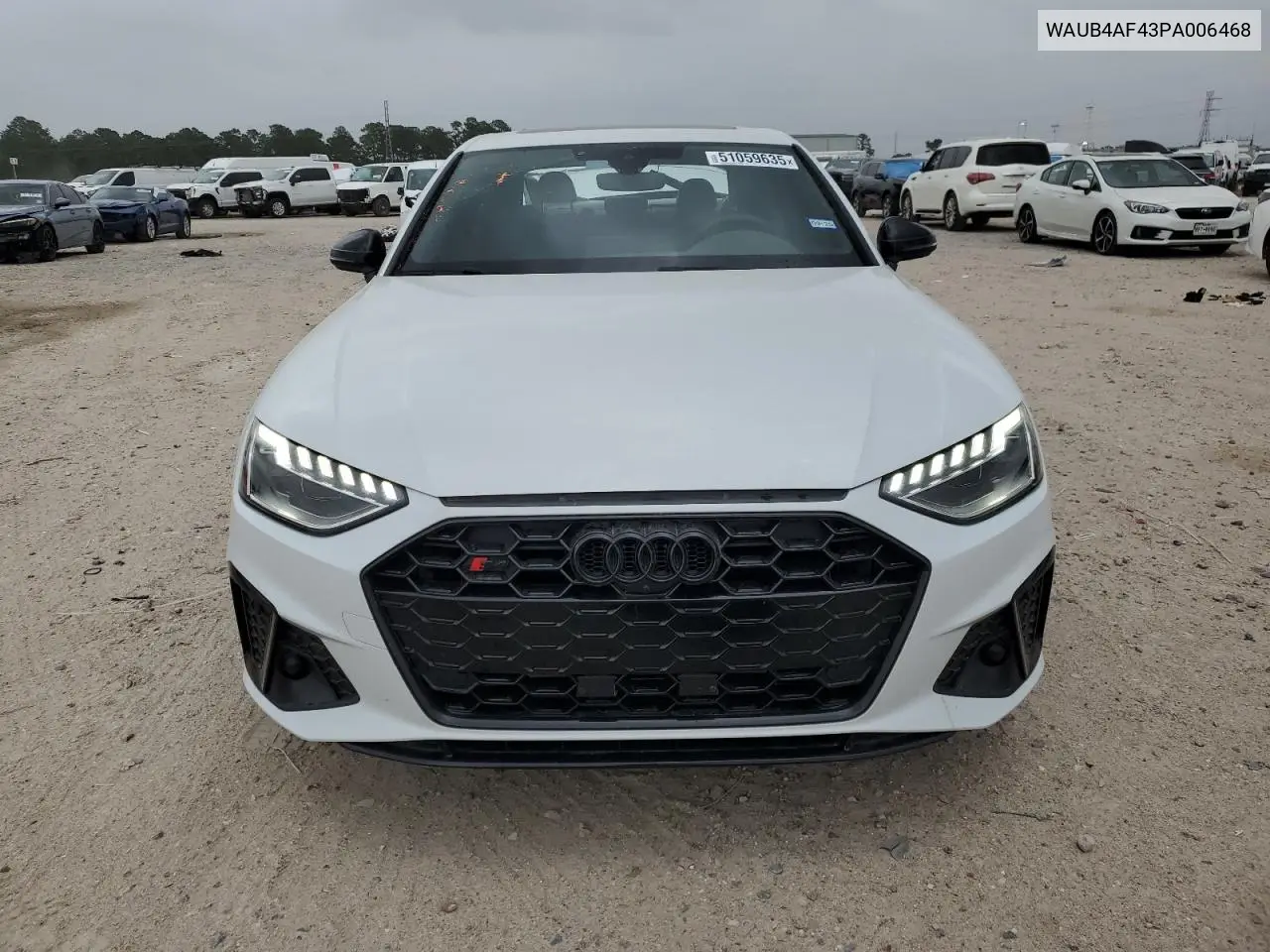 2023 Audi S4 Premium Plus VIN: WAUB4AF43PA006468 Lot: 51059635