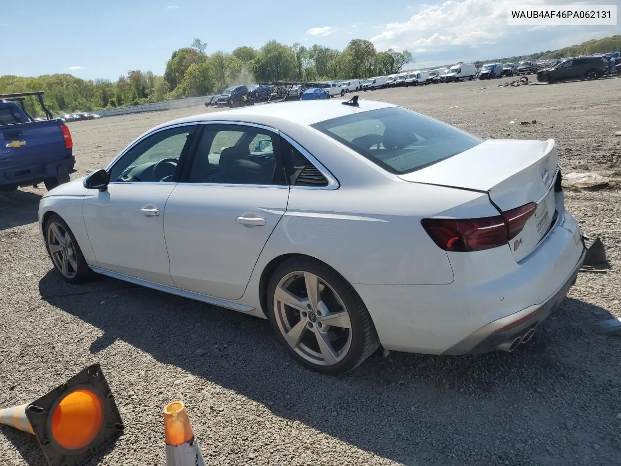 2023 Audi S4 Premium Plus VIN: WAUB4AF46PA062131 Lot: 55302735