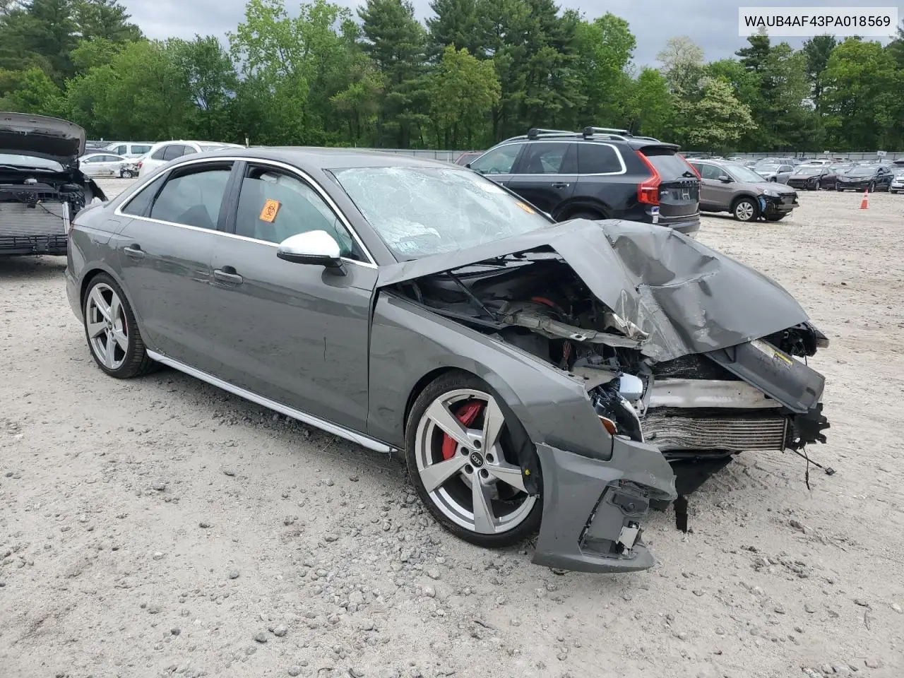 2023 Audi S4 Premium Plus VIN: WAUB4AF43PA018569 Lot: 58118875