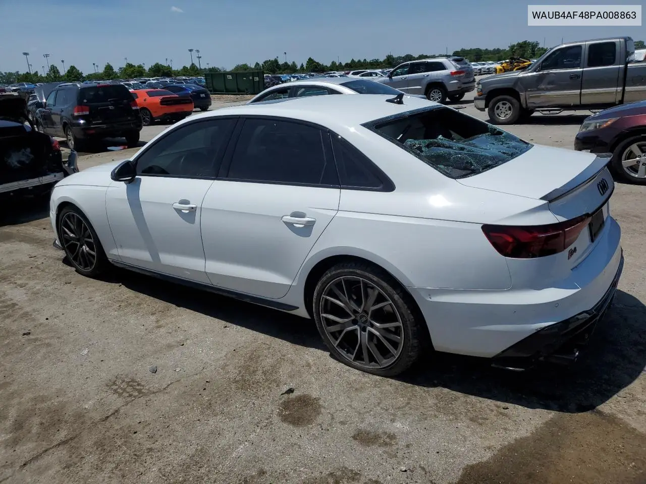 2023 Audi S4 Premium Plus VIN: WAUB4AF48PA008863 Lot: 58702485