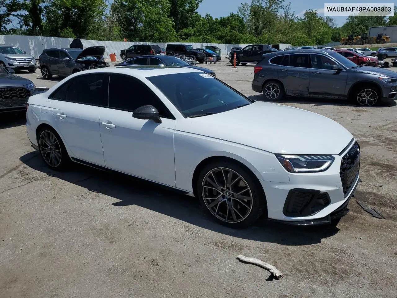 2023 Audi S4 Premium Plus VIN: WAUB4AF48PA008863 Lot: 58702485