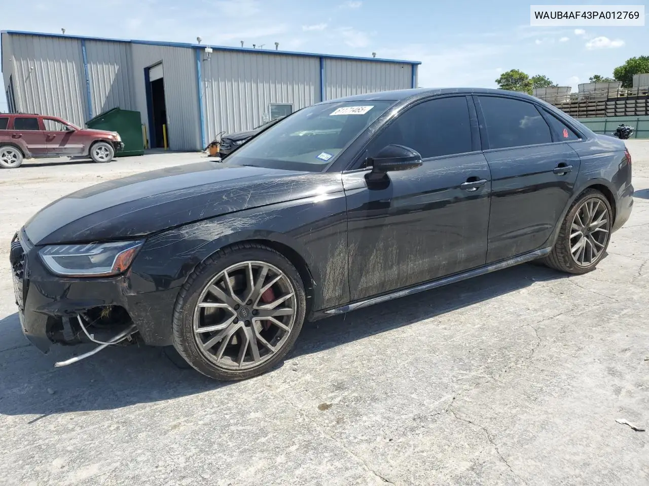 2023 Audi S4 Premium Plus VIN: WAUB4AF43PA012769 Lot: 61171465