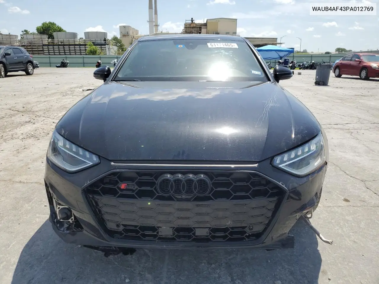 2023 Audi S4 Premium Plus VIN: WAUB4AF43PA012769 Lot: 61171465