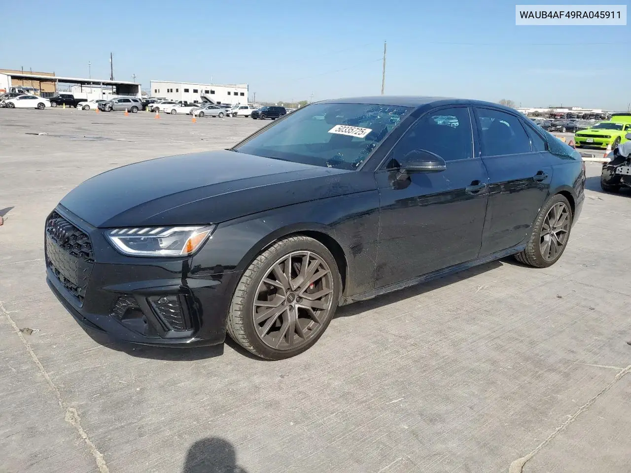 2024 Audi S4 Premium Plus VIN: WAUB4AF49RA045911 Lot: 50335725