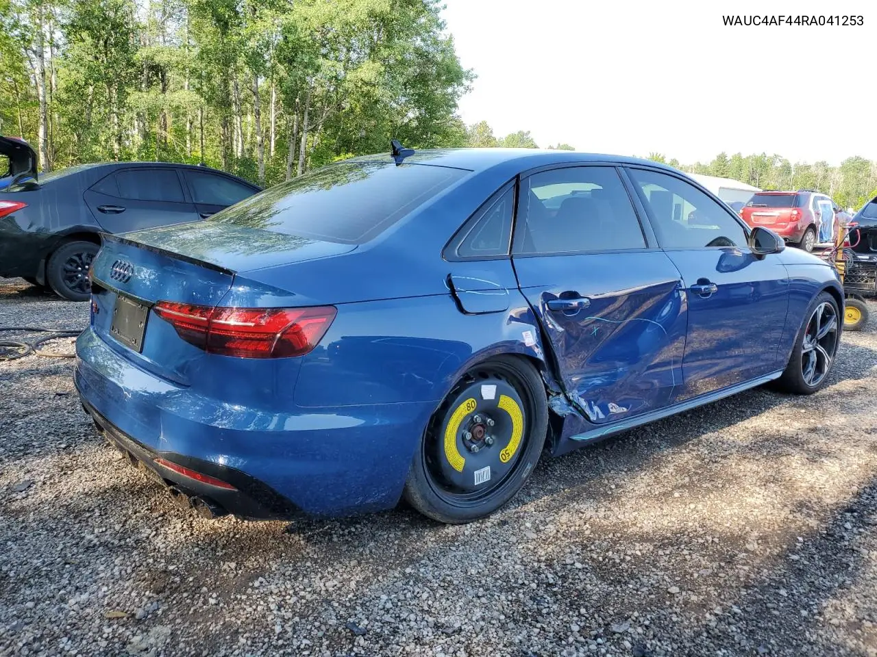 2024 Audi S4 Prestige VIN: WAUC4AF44RA041253 Lot: 63085465