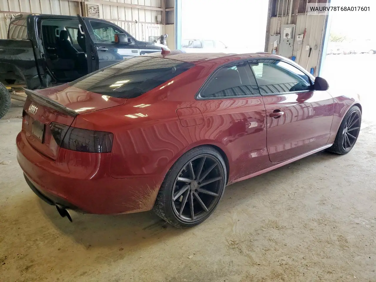 2008 Audi S5 Quattro VIN: WAURV78T68A017601 Lot: 59820365