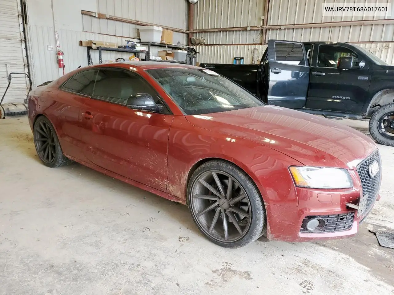 2008 Audi S5 Quattro VIN: WAURV78T68A017601 Lot: 59820365