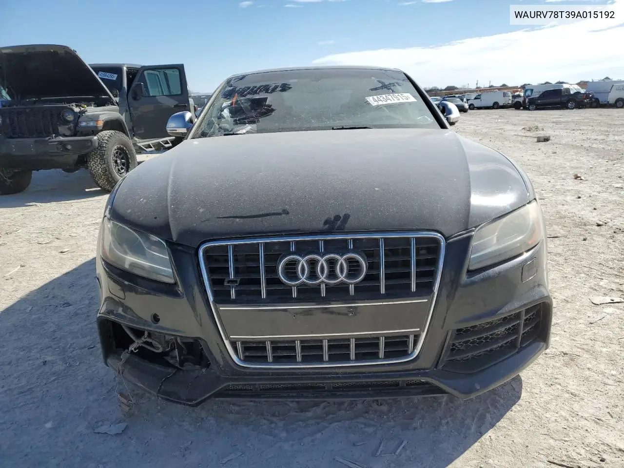 2009 Audi S5 Quattro VIN: WAURV78T39A015192 Lot: 44347915