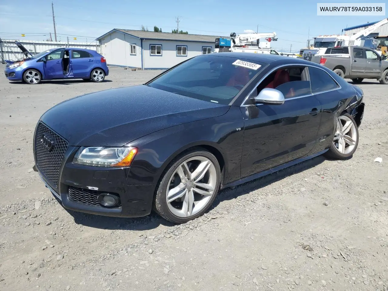 2009 Audi S5 Quattro VIN: WAURV78T59A033158 Lot: 60935585