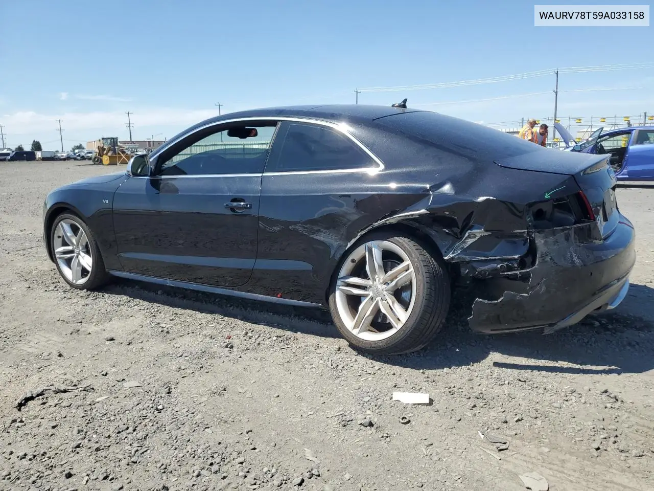 2009 Audi S5 Quattro VIN: WAURV78T59A033158 Lot: 60935585
