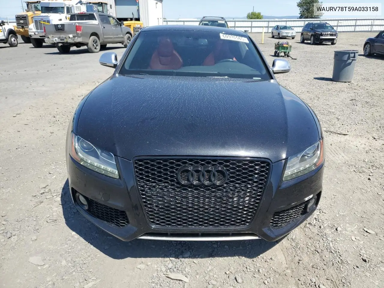 2009 Audi S5 Quattro VIN: WAURV78T59A033158 Lot: 60935585