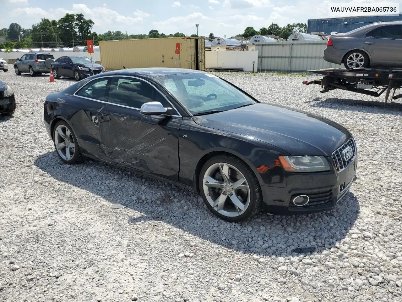 2011 Audi S5 Prestige VIN: WAUVVAFR2BA065736 Lot: 61980375