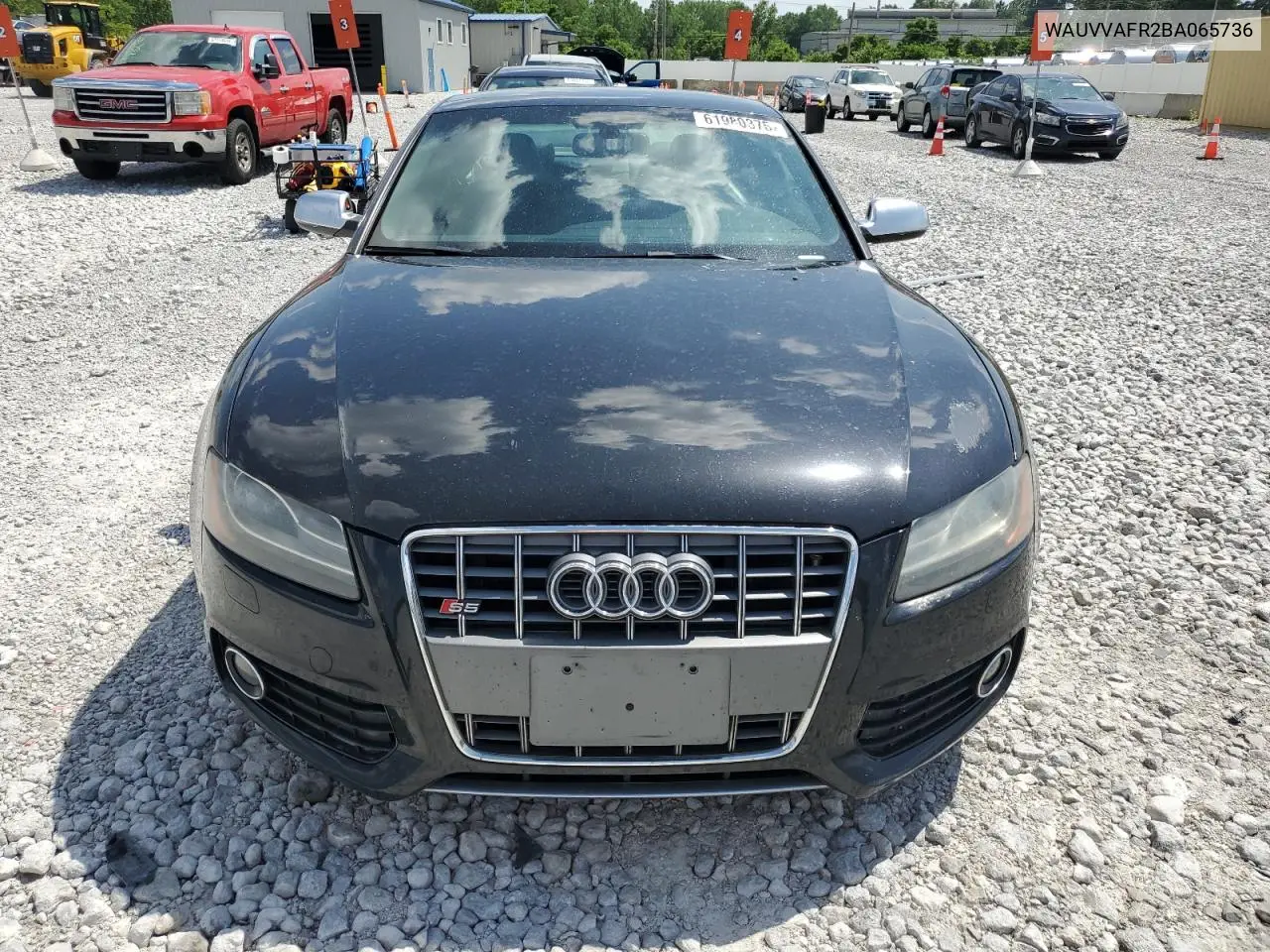 2011 Audi S5 Prestige VIN: WAUVVAFR2BA065736 Lot: 61980375