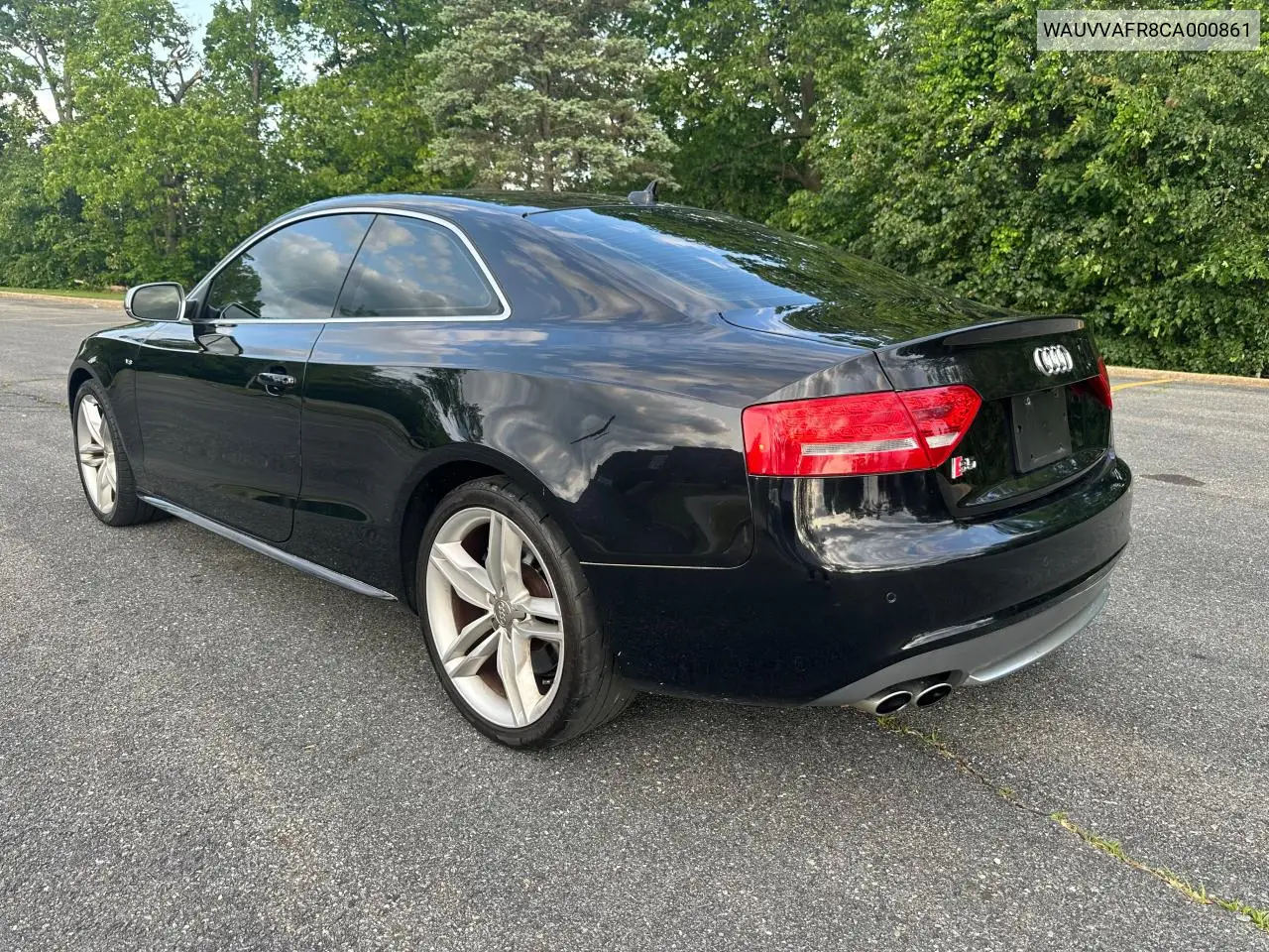 2012 Audi S5 Prestige VIN: WAUVVAFR8CA000861 Lot: 59816765
