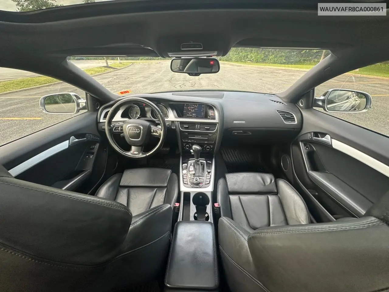 2012 Audi S5 Prestige VIN: WAUVVAFR8CA000861 Lot: 59816765