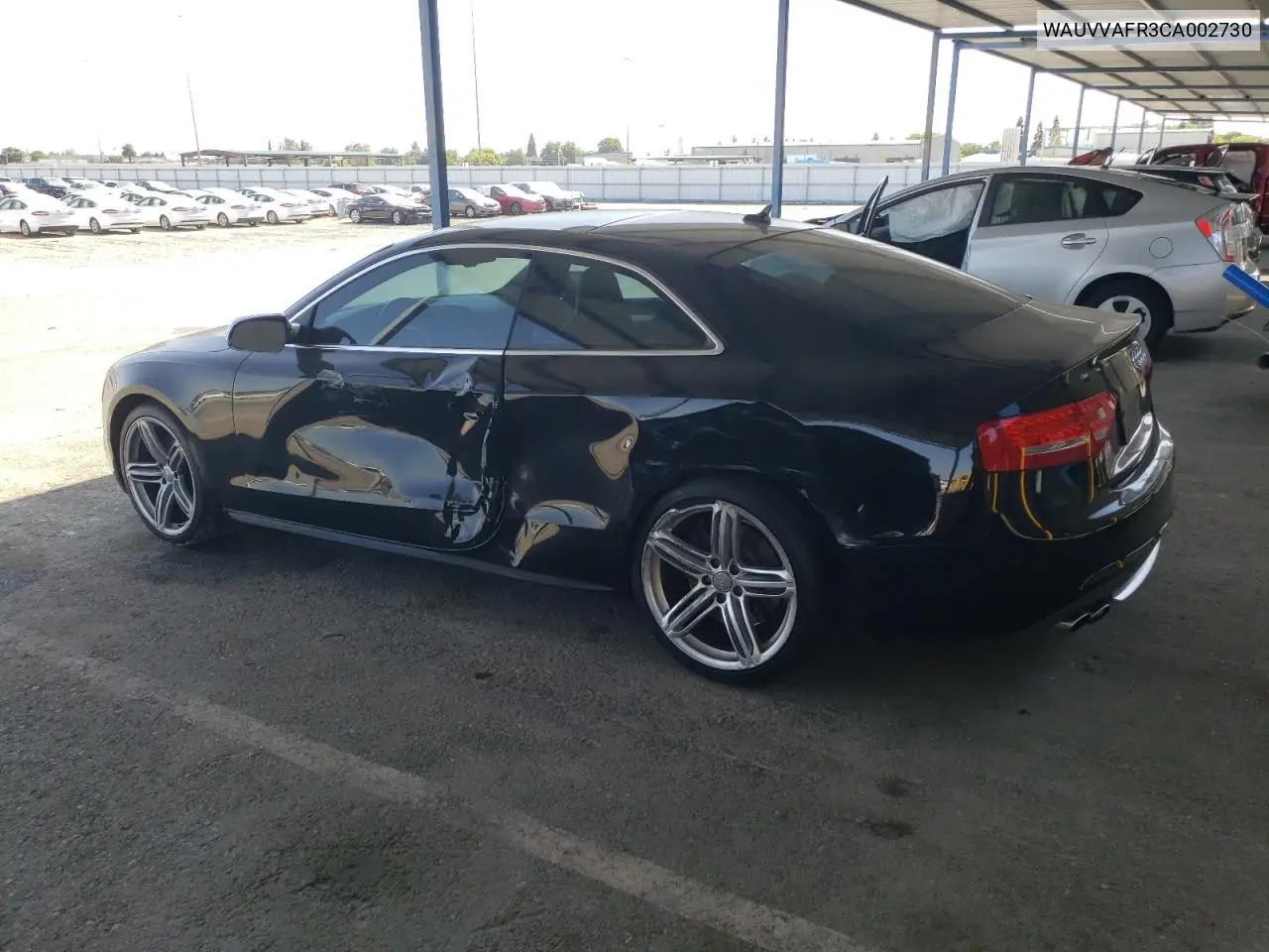 2012 Audi S5 Prestige VIN: WAUVVAFR3CA002730 Lot: 61265295