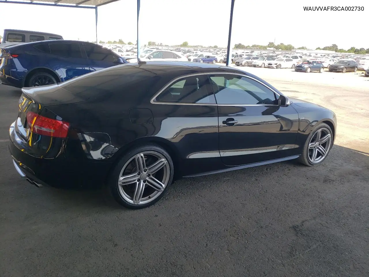 2012 Audi S5 Prestige VIN: WAUVVAFR3CA002730 Lot: 61265295