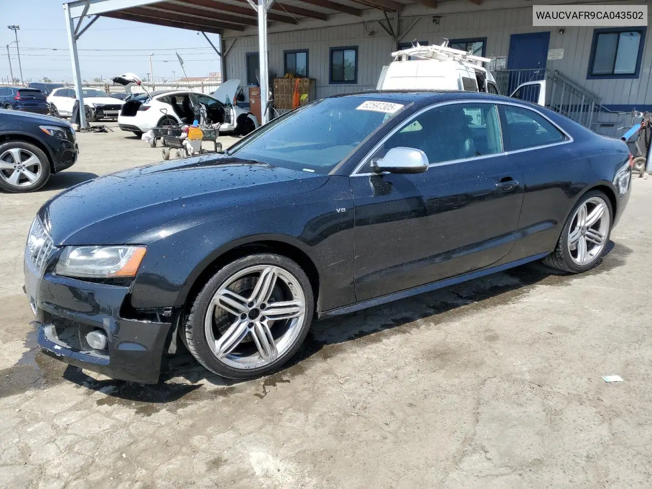 2012 Audi S5 Premium Plus VIN: WAUCVAFR9CA043502 Lot: 62597305