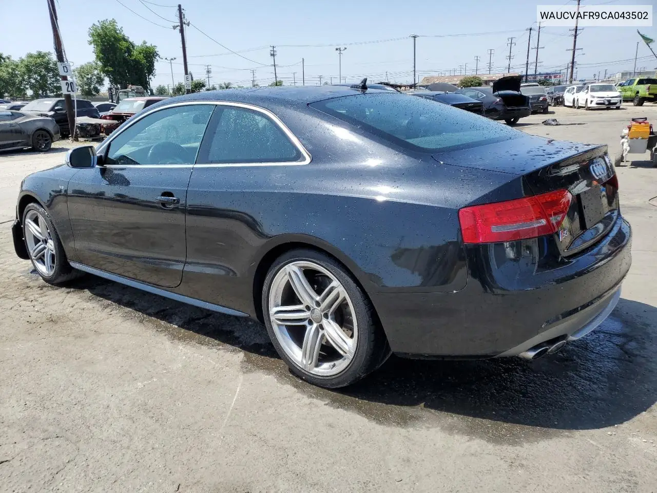 2012 Audi S5 Premium Plus VIN: WAUCVAFR9CA043502 Lot: 62597305