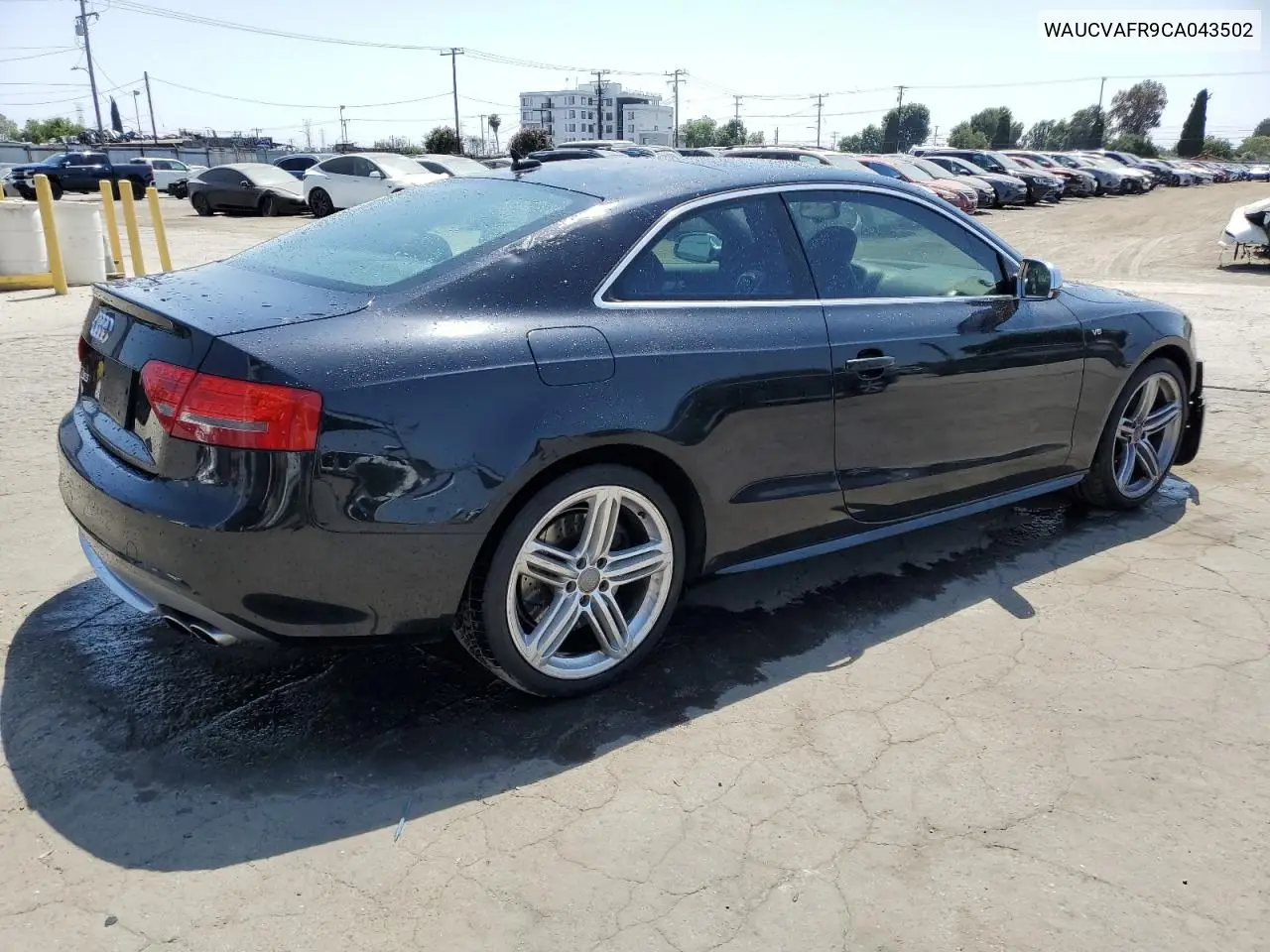 2012 Audi S5 Premium Plus VIN: WAUCVAFR9CA043502 Lot: 62597305