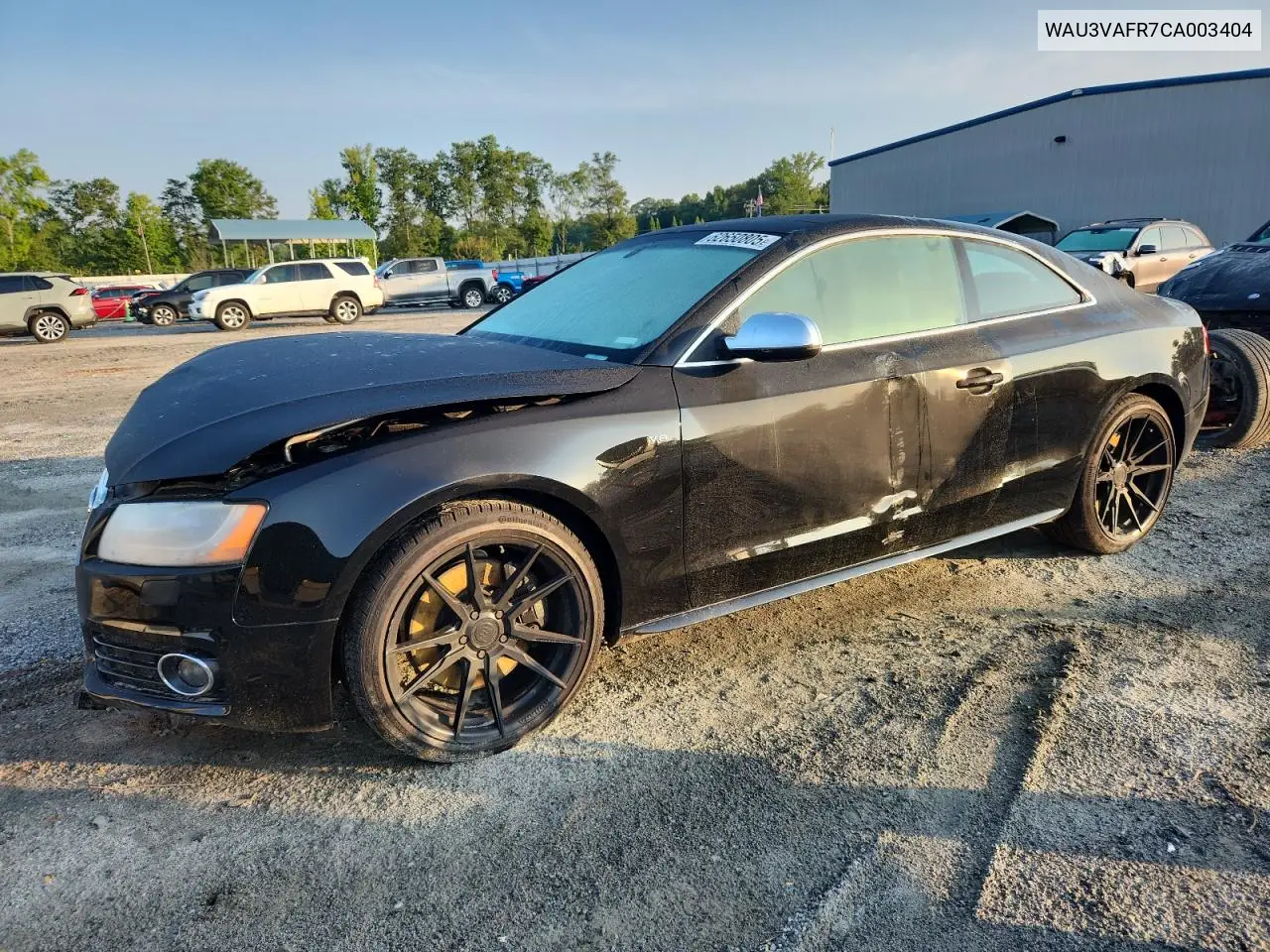 2012 Audi S5 Prestige VIN: WAU3VAFR7CA003404 Lot: 62650805