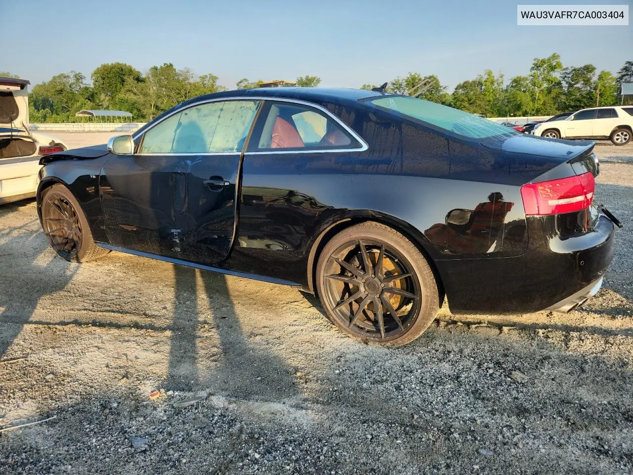 2012 Audi S5 Prestige VIN: WAU3VAFR7CA003404 Lot: 62650805