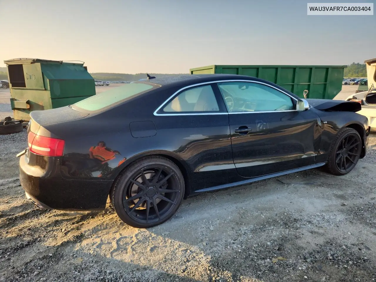 2012 Audi S5 Prestige VIN: WAU3VAFR7CA003404 Lot: 62650805