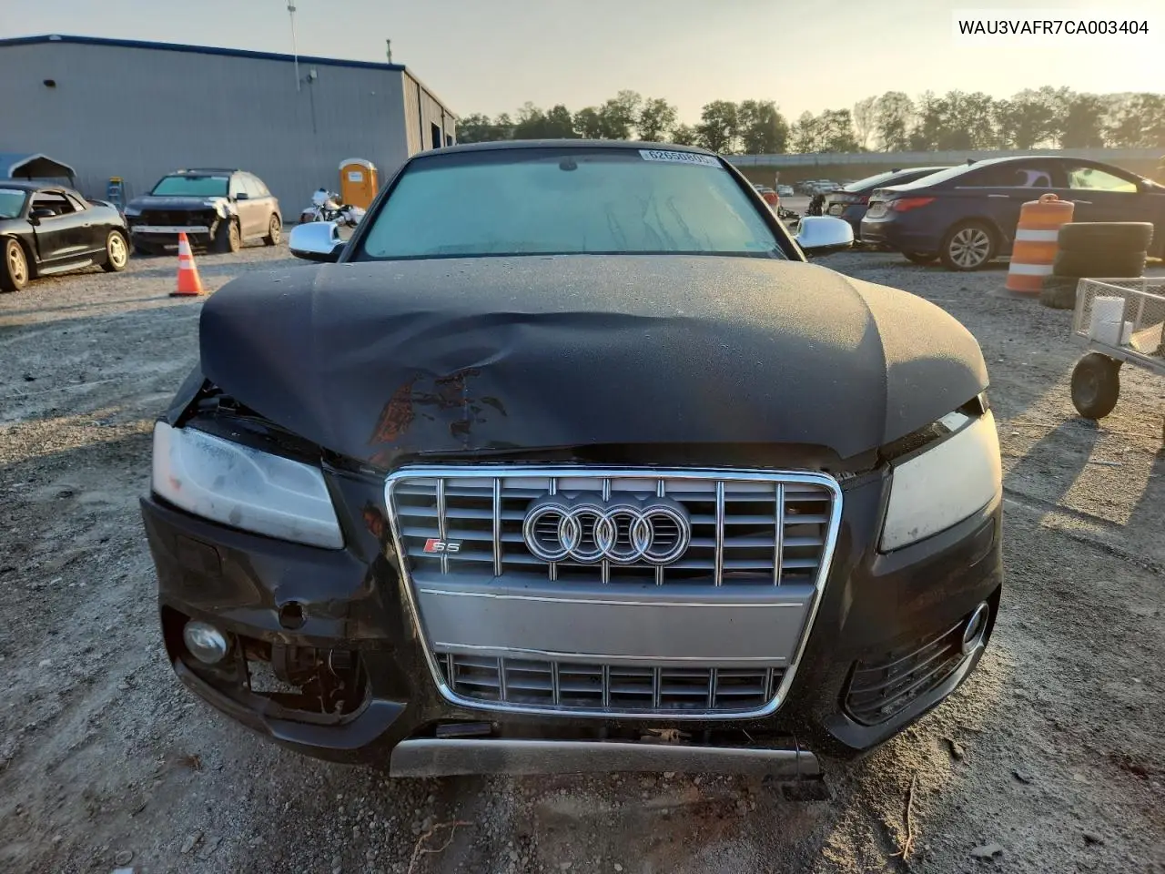 2012 Audi S5 Prestige VIN: WAU3VAFR7CA003404 Lot: 62650805