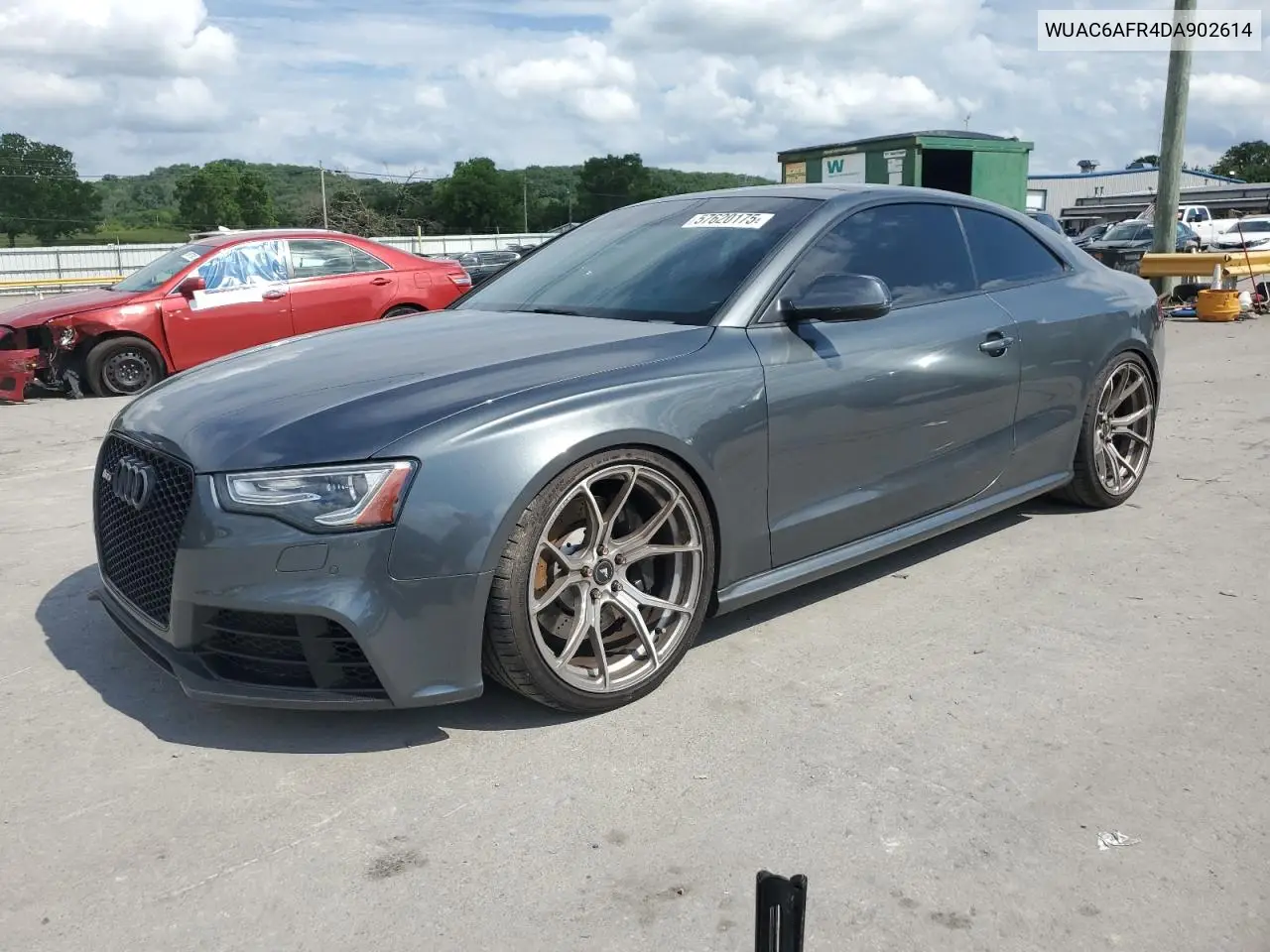 2013 Audi Rs5 VIN: WUAC6AFR4DA902614 Lot: 57620175