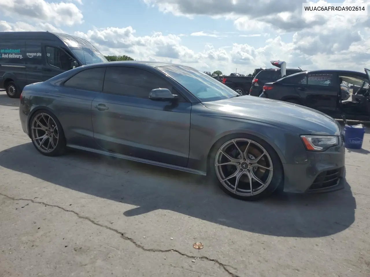 2013 Audi Rs5 VIN: WUAC6AFR4DA902614 Lot: 57620175