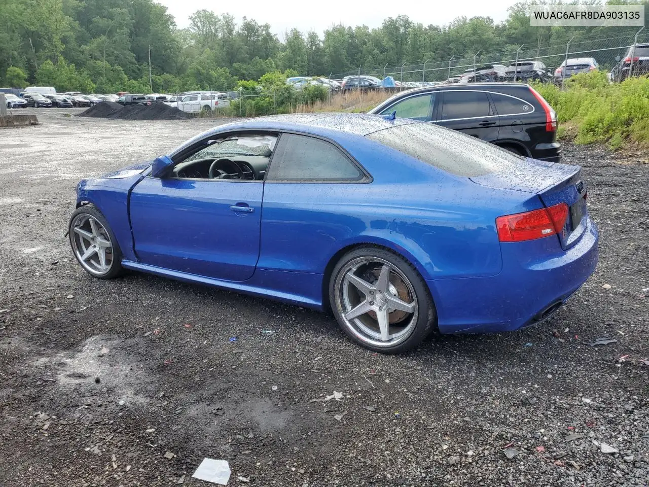 2013 Audi Rs5 VIN: WUAC6AFR8DA903135 Lot: 58572055