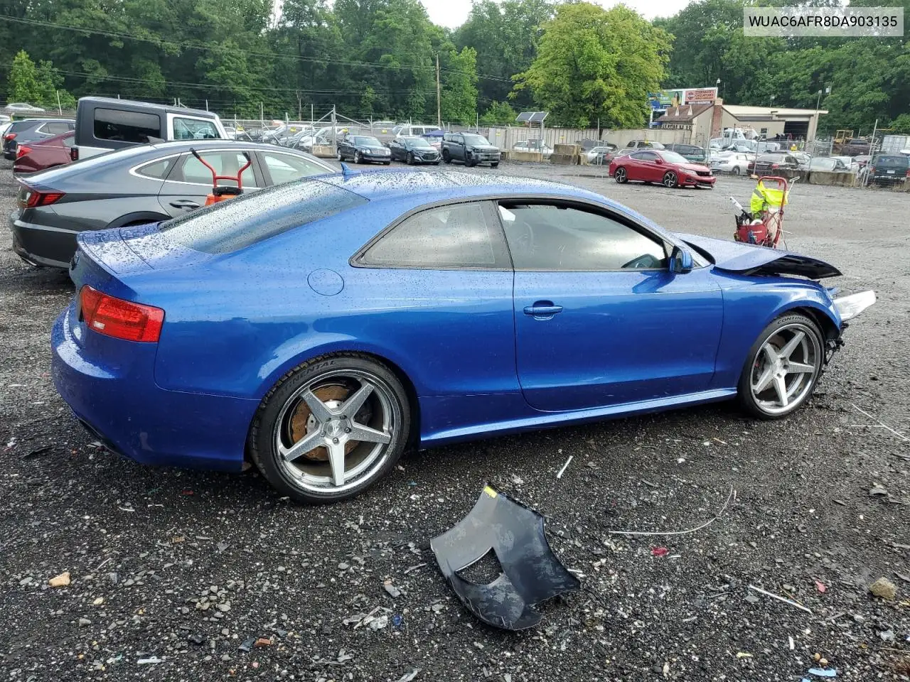 2013 Audi Rs5 VIN: WUAC6AFR8DA903135 Lot: 58572055