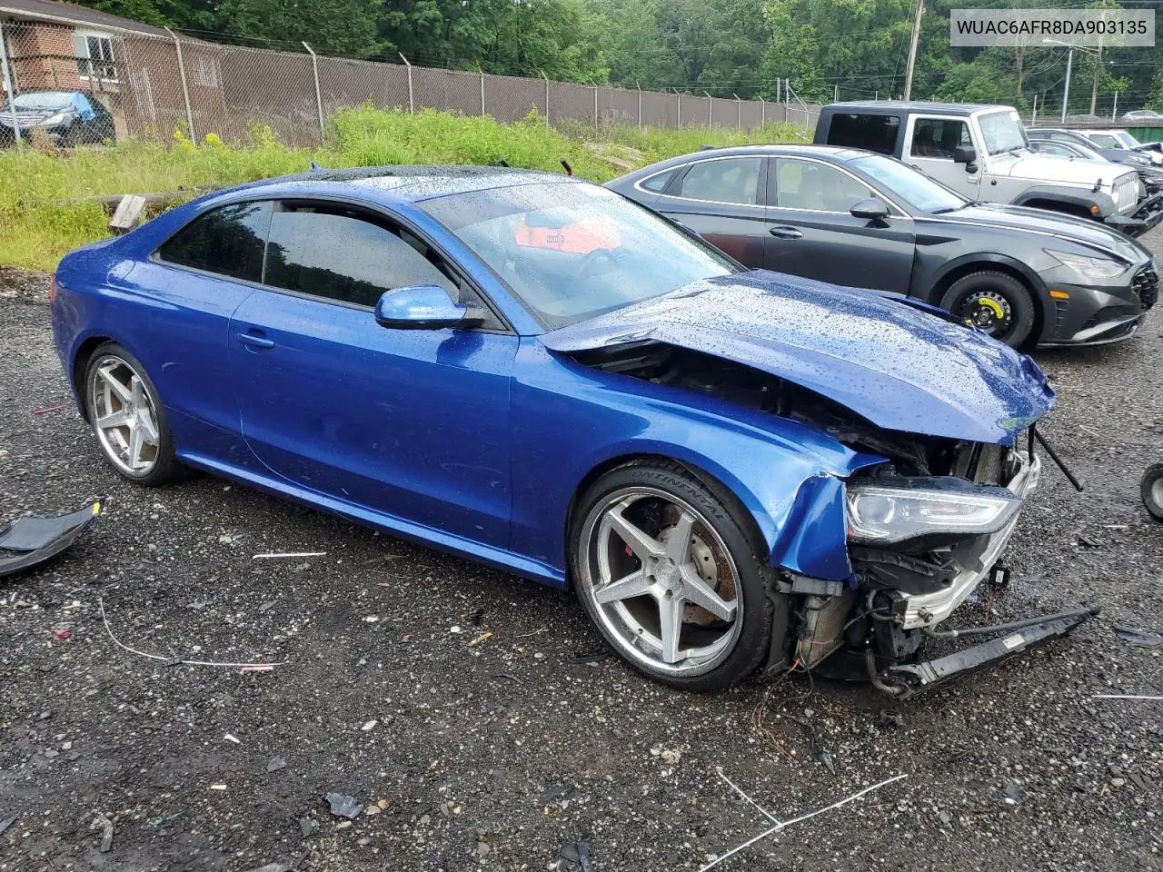 2013 Audi Rs5 VIN: WUAC6AFR8DA903135 Lot: 58572055