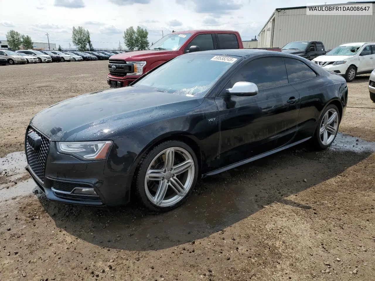2013 Audi S5 Premium VIN: WAULGBFR1DA008647 Lot: 59538245