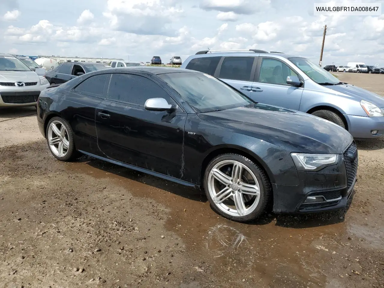 2013 Audi S5 Premium VIN: WAULGBFR1DA008647 Lot: 59538245