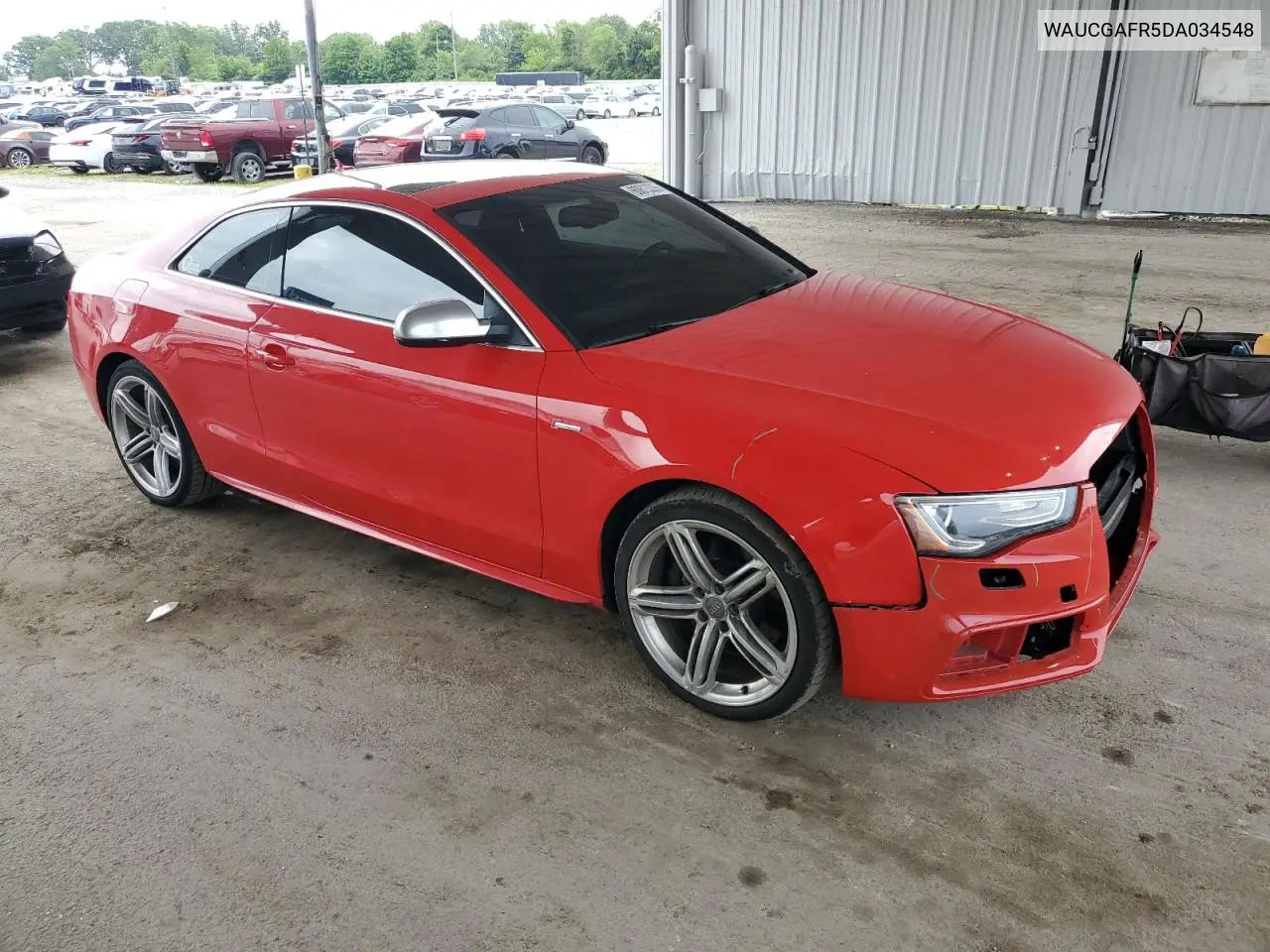 2013 Audi S5 Premium Plus VIN: WAUCGAFR5DA034548 Lot: 60613335
