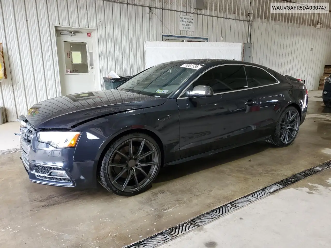 2013 Audi S5 Prestige VIN: WAUVGAFR5DA000747 Lot: 61007535