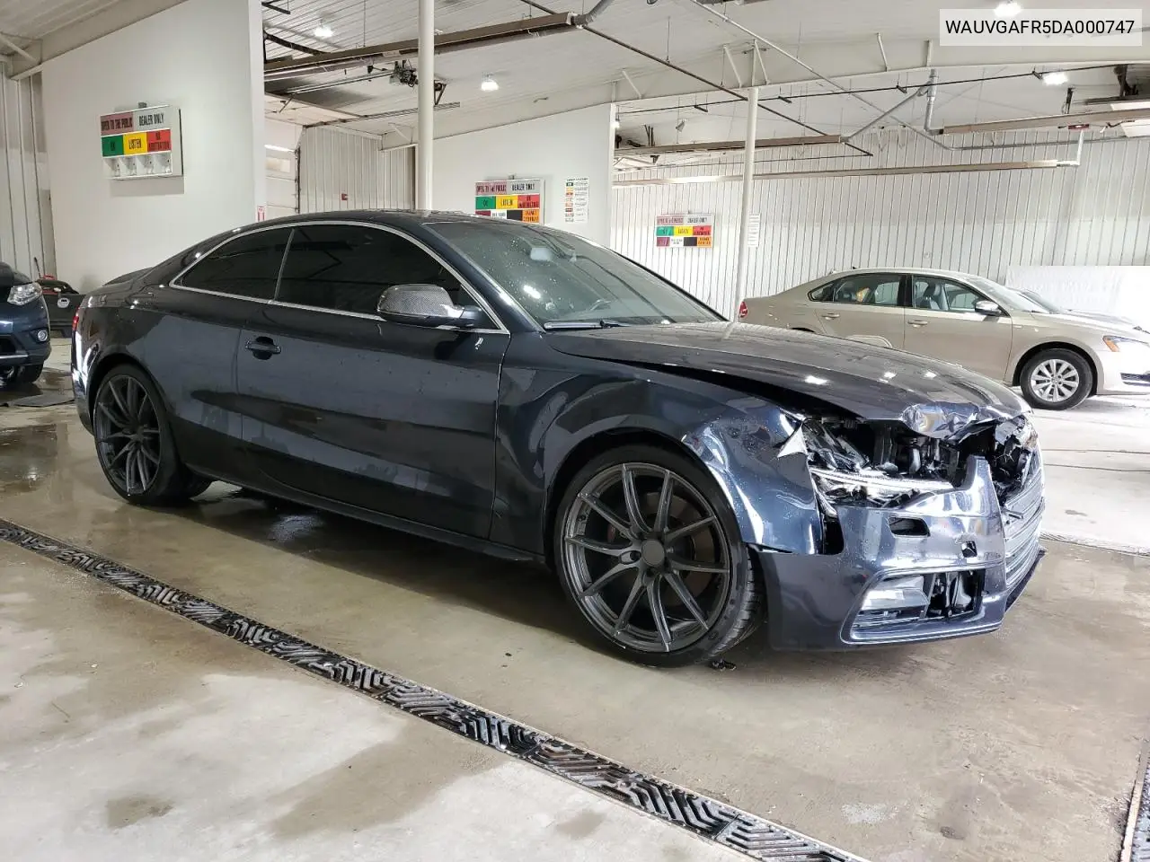 2013 Audi S5 Prestige VIN: WAUVGAFR5DA000747 Lot: 61007535