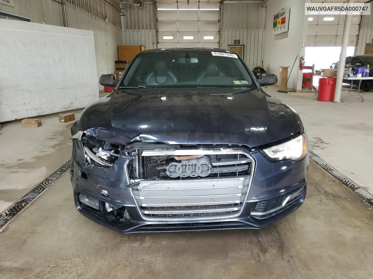 2013 Audi S5 Prestige VIN: WAUVGAFR5DA000747 Lot: 61007535