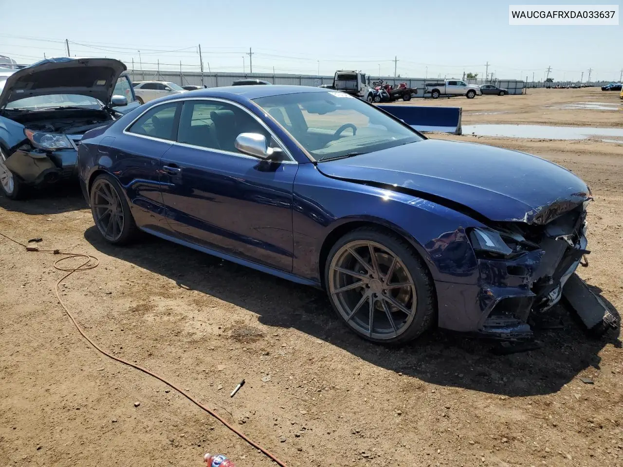 2013 Audi S5 Premium Plus VIN: WAUCGAFRXDA033637 Lot: 61643485